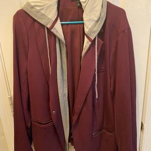 Blazer sweat jacket